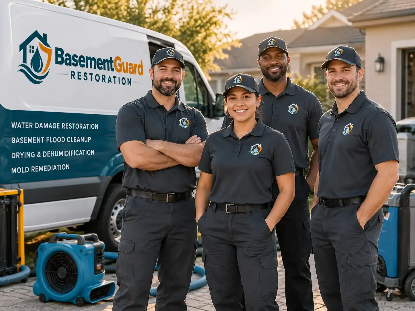 Basement Water Damage Restoration company in Silverdale, PA